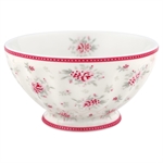 Flora white french bowl fra GreenGate - Tinashjem